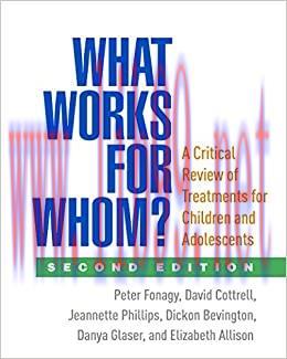 (PDF)What Works for Whom?, Second Edition: A Critical Review of Treatments for Children and Ado...