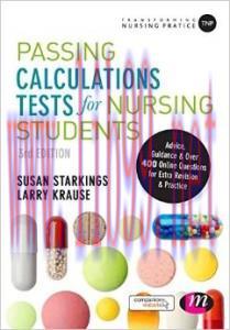 [AME]Passing Calculations Tests for Nursing Students, 3rd Edition (EPUB)