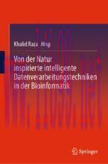 [PDF]Von der Natur inspirierte intelligente Datenverarbeitungstechniken in der Bioinformatik