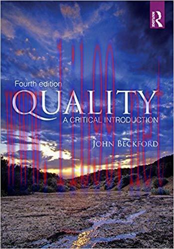 (PDF)Quality: A Critical Introduction 4th Edition