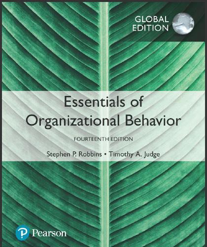 (Test Bank)Essentials of Organizational Behavior 14th Global Edition Stephen P. Robbins(PDF).zi...