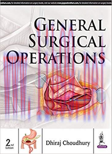 [PDF]General Surgical Operations, 2nd Edition [Choudhury Dhiraj]