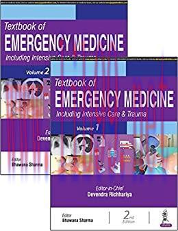 [AME]Textbook of Emergency Medicine: Including Intensive Care & Trauma, 2nd Edition (2 Volumes)...