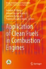 [PDF]Application of Clean Fuels in Combustion Engines