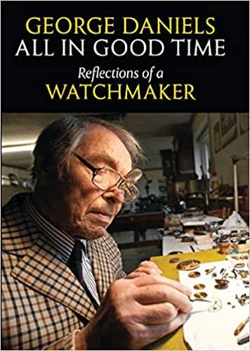 (PDF)All in Good Time Reflections of a Watchmaker