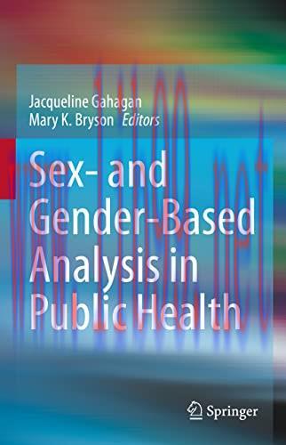 [AME]Sex- and Gender-Based Analysis in Public Health (Original PDF)