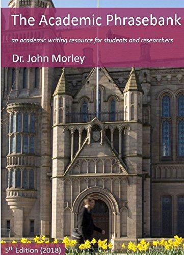 (PDF)The Academic Phrasebank an academic writing resource for students and researchers