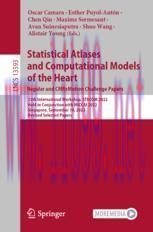 [PDF]Statistical Atlases and Computational Models of the Heart. Regular and CMRxMotion Challeng...