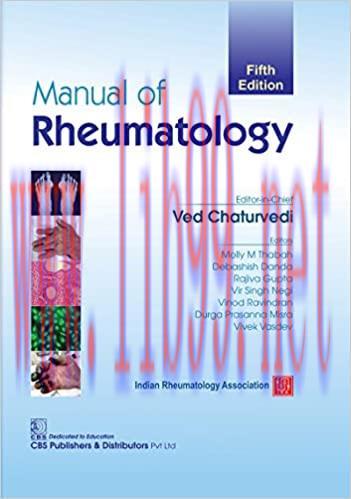 [AME]Manual of Rheumatology, 5th Edition (High Quality PDF)