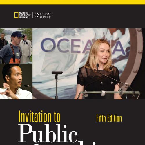 Invitation to Public Speaking