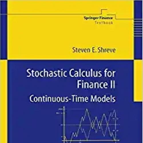 Stochastic calculus for finance II Continuous time models