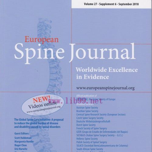 [AME]European Spine Journal 2021 Full Archives (True PDF)
