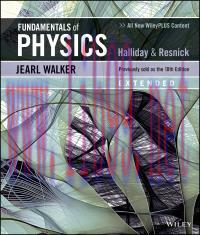 [PDF]Fundamentals of Physics Volume 1 and 2, 11th Edition [Halliday David] PDF+EPUB