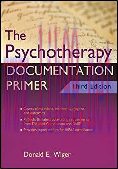 (PDF)The Psychotherapy Documentation Primer 3rd Edition