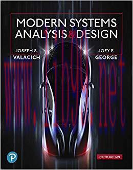 (PDF)Modern Systems Analysis and Design 9th Edition