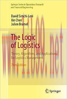 (PDF)The Logic of Logistics: Theory, Algorithms, and Applications for Logistics Management (Spr...