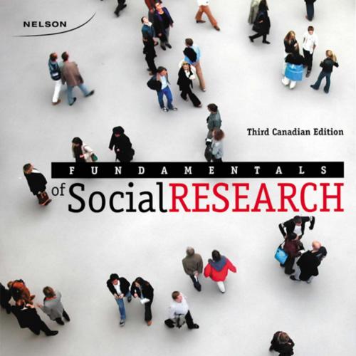 Fundamentals of Social Research 3rd Edition by Earl Babbie