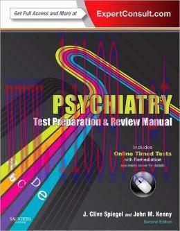 [AME]Psychiatry Test Preparation and Review Manual, 2nd Edition (ORIGINAL PDF from_ Publisher)
