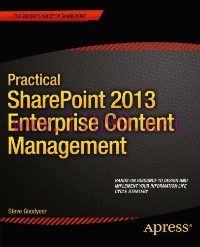 [FOX-Ebook]Practical SharePoint 2013 Enterprise Content Management