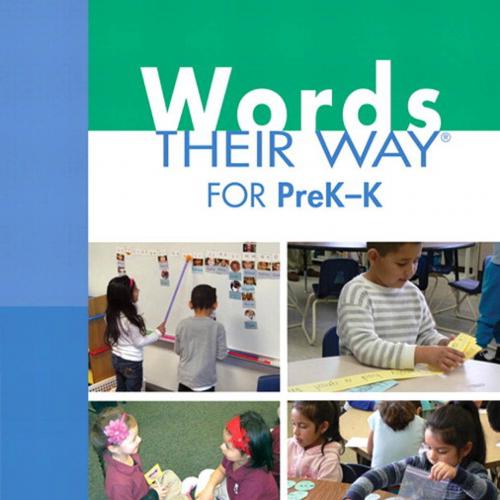 Words Their Way for PreK-K by Francine Johnston