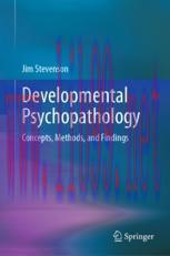 [PDF]Developmental Psychopathology: Concepts, Methods, and Findings