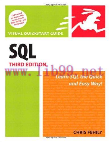[FOX-Ebook]SQL: Visual QuickStart Guide, 3rd Edition