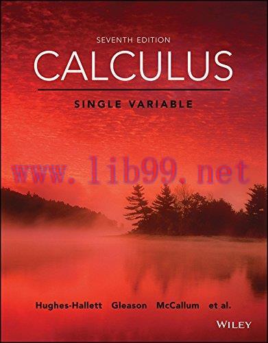 [FOX-Ebook]Calculus: Single Variable, 7th Edition