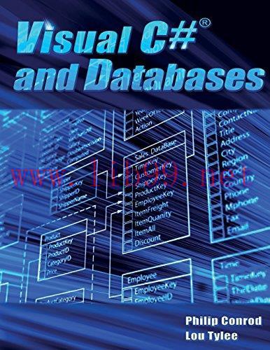 [FOX-Ebook]Visual C# and Databases: A Step-By-Step Database Programming Tutorial, 15th Edition