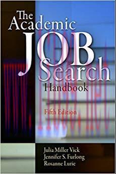 The Academic Job Search Handbook 5th Edition,