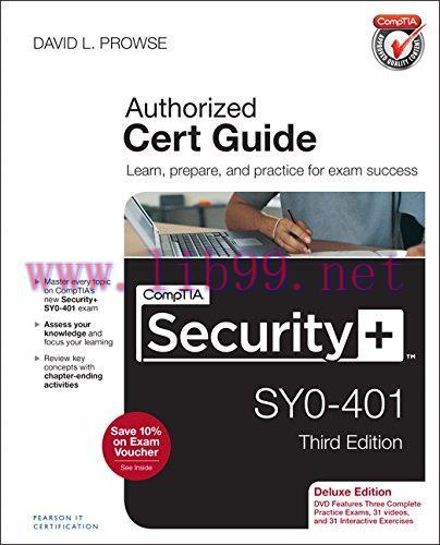 [FOX-Ebook]CompTIA Security+ SY0-401 Cert Guide, Deluxe Edition, 3rd Edition