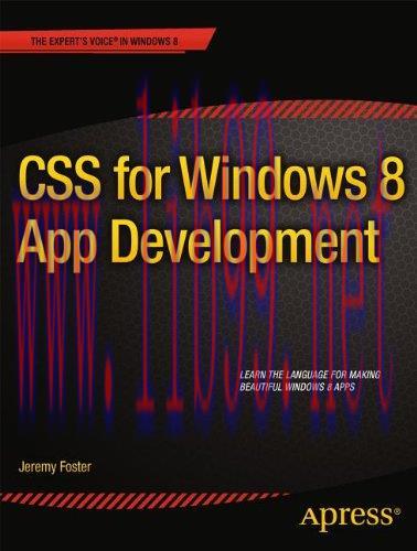 [FOX-Ebook]CSS for Windows 8 App Development