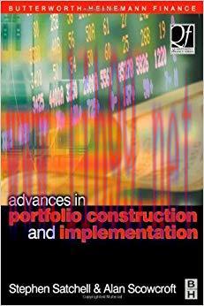 (PDF)Advances in Portfolio Construction and Implementation (Quantitative Finance) 1st Edition