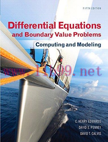 [FOX-Ebook]Differential Equations and Boundary Value Problems: Computing and Modeling, 5th Edit...