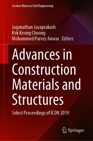 Advances in Construction Materials and Structures