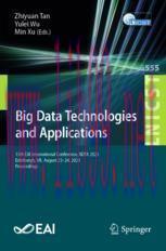 [PDF]Big Data Technologies and Applications: 13th EAI International Conference, BDTA 2023, Edin...