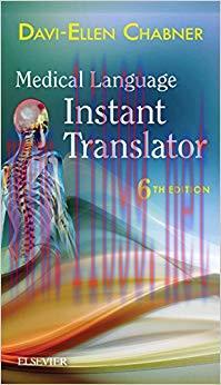 (PDF)Medical Language Instant Translator &mdash; E-Book 6th Edition