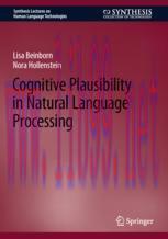 [PDF]Cognitive Plausibility in Natural Language Processing
