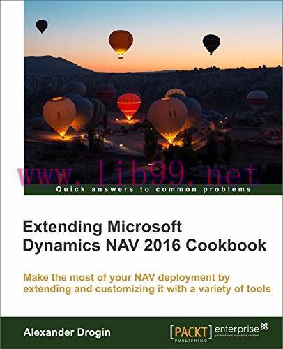 [FOX-Ebook]Extending Microsoft Dynamics NAV 2016 Cookbook