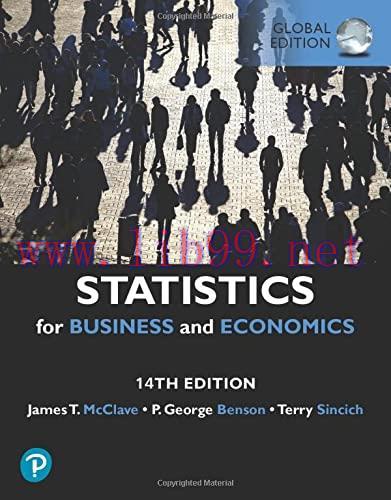 [FOX-Ebook]Statistics for Business & Economics, Global Edition, 14th Edition