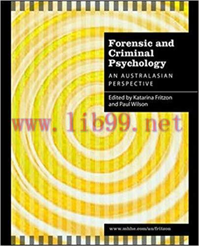 [PDF]Forensic Psychology and Criminology: An Australasian Perspective