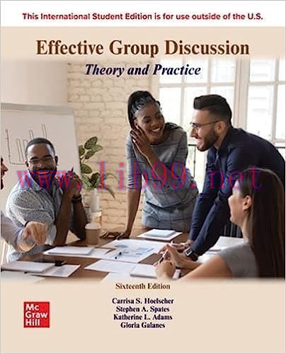 [PDF]ISE Effective Group Discussion Theory and Practice 16th Edition