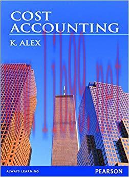 (PDF)Cost Accounting 0th Edition