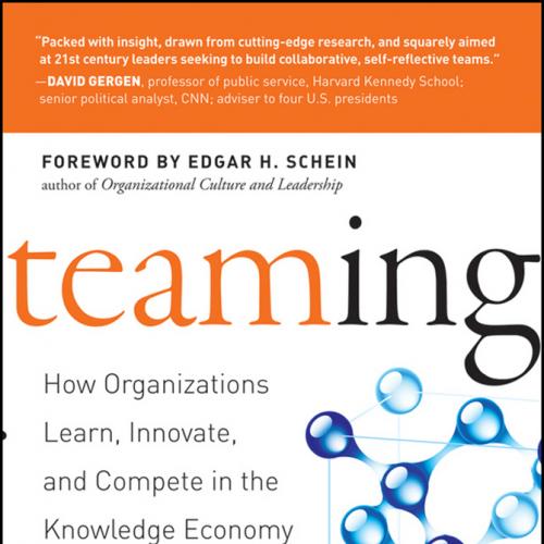 Teaming How Organizations Learn, Innovate, and Compete in the Knowledge Economy