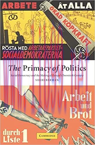 (PDF)The Primacy of Politics: Social Democracy and the Making of Europe&rsquo;s Twentieth Century