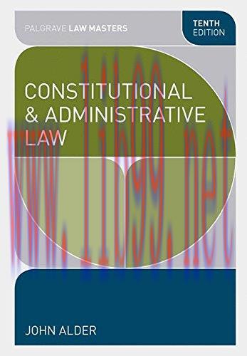 [FOX-Ebook]Constitutional and Administrative Law, 10th Edition
