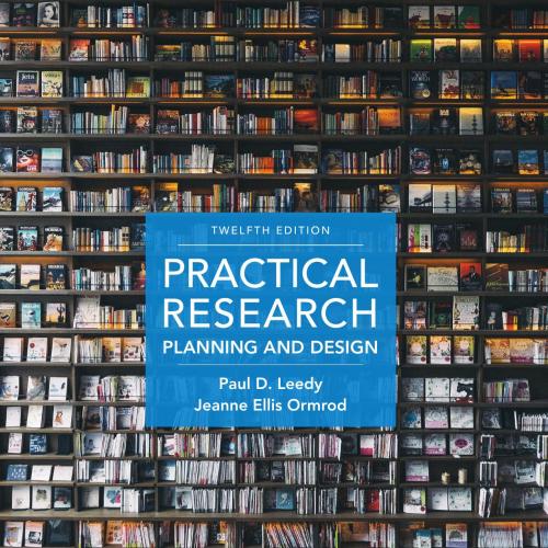 Practical Research Planning and Design