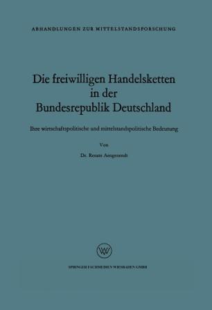 Die freiwilligen Handelsketten in der Bundesrepublik Deutschland