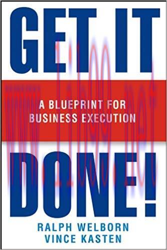 (PDF)Get It Done!: A Blueprint for Business Execution 1st Edition