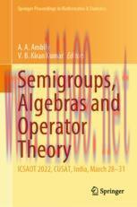 [PDF]Semigroups, Algebras and Operator Theory: ICSAOT 2022, CUSAT, India, March 28&ndash;31