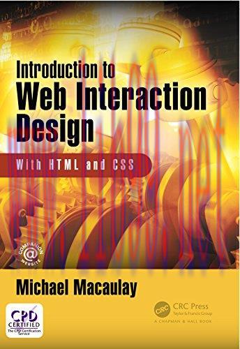 [FOX-Ebook]Introduction to Web Interaction Design: With HTML and CSS